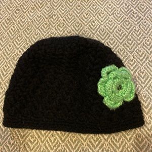 ⭐️ Crochet Flower Beanie Hat